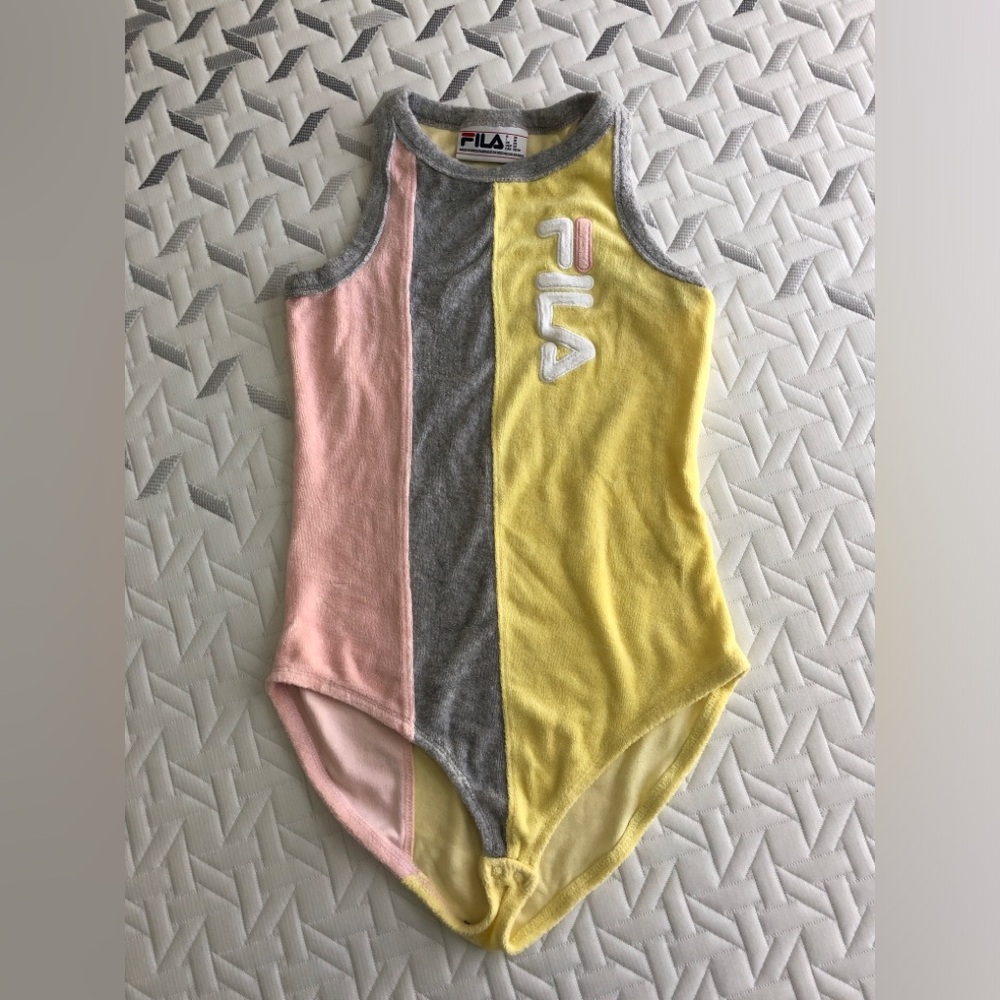 FILA Terry cloth Bodysuit